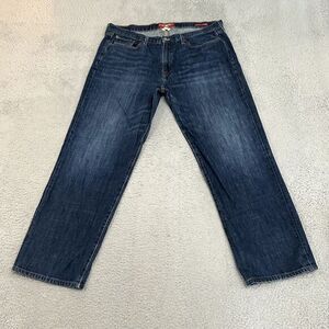 Lucky Brand Jeans Mens 40x32 Blue‎ Denim 361 Vintage Straight Medium Wash Cotton